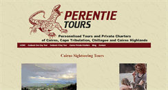 Desktop Screenshot of perentietours.com